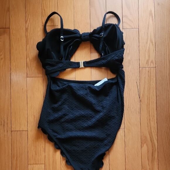 Cupshe Black Intimate Bra Soft Comfortable Swimsuit - Women's XL - Picture 3 of 5